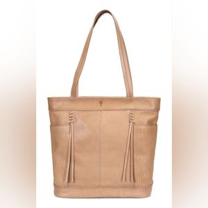 NWT FRYE Freya Shopper Bag in Beige